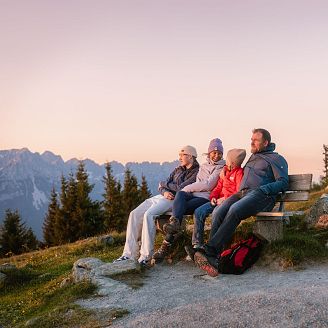 WilderKaiser_Familie_Wandern_Sonnenuntergang_Brandstadl_Sommer2023_Foto_CarmenHuter (19)